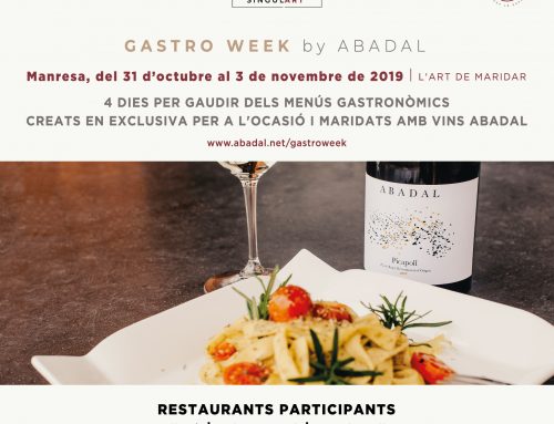 Èxit de la Gastro Week by Abadal a Manresa, la iniciativa gastronòmica centrada en l’art de maridar