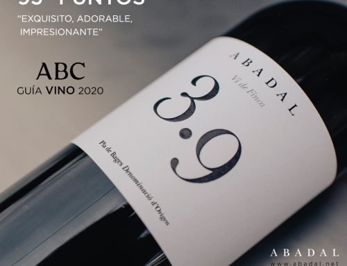Abadal 3.9 2016 is awarded 95 points by the prestigious ABC wine guide