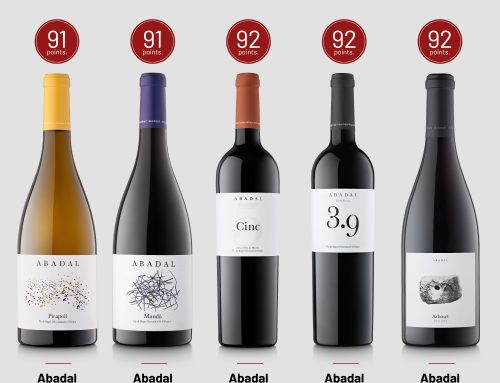 The prestigious wine critic James Suckling awards 5 wines from Abadal with 91 points or more