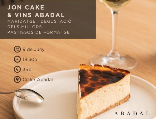 Jon Cake & Vins Abadal: maridatge i degustació dels millors pastissos de formatge de Barcelona