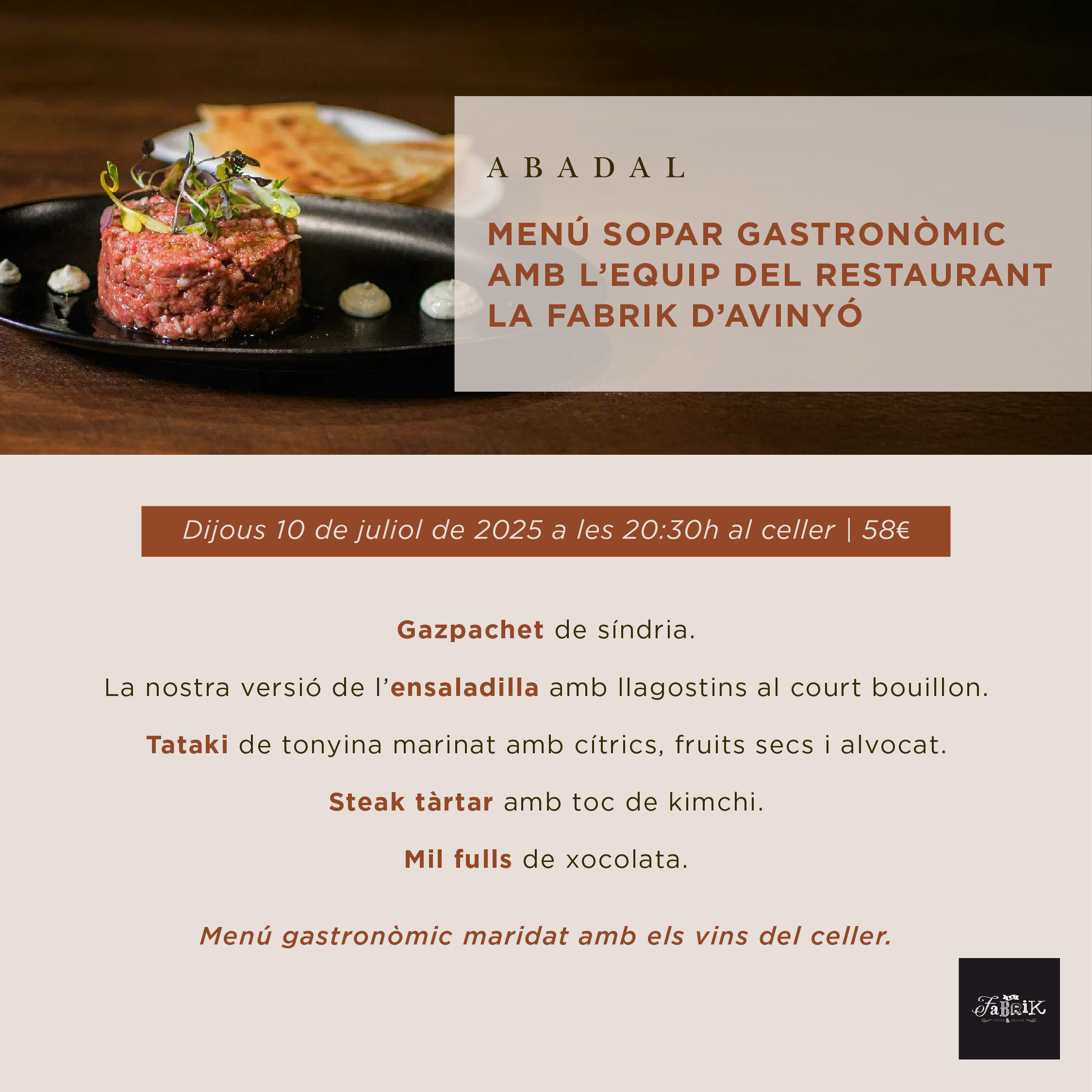 Quadrat_Menus_Abadal_SoparsGastronomics_Estiu_2025_LaFabrik
